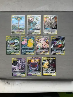 S-Chinese Tag Team GX Lot 10 Cards Alt Arts Ultra Rare Pokemon Sun & Moon - Image 1