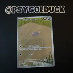Pokemon TCG Paldean Wooper Paldea Evolved Illustration Rare Card 221/193 - Image 1