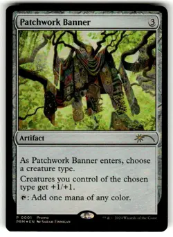 Bloomburrow Promo Patchwork Banner FOIL Expansion/Uncommon - Image 1
