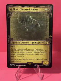 Gollum, Obsessed Stalker (Showcase Scrolls) Commander: the Lord of the Rings:... - Image 1