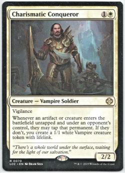 MTG - Charismatic Conqueror - Lost Caverns of Ixalan Commander - Reg - ENG - NM - Image 1