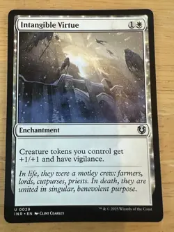 Intangible Virtue 029 MTG Innistrad Remastered Uncommon NP - Image 1