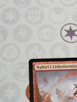 C3273 MAGIC MTG ZENDIKAR RISING KARGAN INTIMIDATOR NAHIRI'S LITHOFORMING LP RARE - Image 4