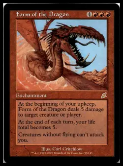 Form of the Dragon Magic the Gathering MTG Scourge - Image 1