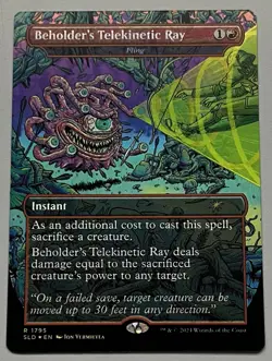 MTG Secret Lair Drop Fling Instant RARE FOIL #1795 - Image 1