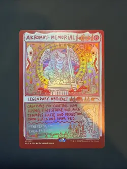 MTG Akroma's Memorial Secret Lair Drop Series 1527 Foil Mythic - Image 1