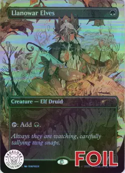 MTG Llanowar Elves (12) | NM Foil | Secret Lair Countdown Kit {SLC} - Image 1