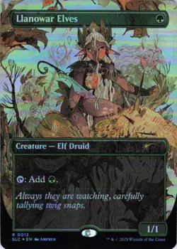 MTG Llanowar Elves (12) | NM Foil | Secret Lair Countdown Kit {SLC} - Image 2