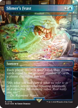 Magic MTG Secret Lair Secret Lair x Ghostbusters: Slimer FOIL - Image 4