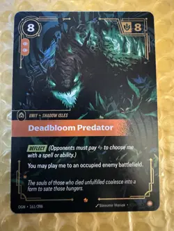 Riftbound Origins Deadbloom Predator Epic Foil 161/298 - Image 3