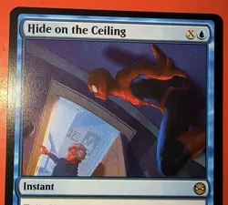 MTG: SPIDER-MAN: HIDE ON THE CEILING ,0032, REGULAR FINISH, RARE, NM, SPM - Image 2