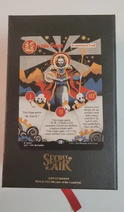 Urza's Saga Secret Lair Encyclopedia Of Magic Non Foil Near Mint MTG - Image 1