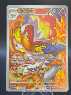 2024 Pokemon SV Twilight Masquerade TWM EN Infernape #173/167 - Image 1