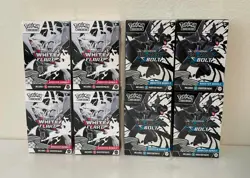 Pokemon TCG: Black Bolt and White Flare Booster Bundle Lot of 8 - Image 1
