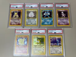 1999 GAME & 2000 ROCKET -Lot of 20 PSA graded pokemon - w/ Dark Charizard - Image 2
