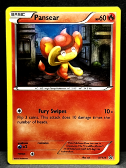 Pokemon TCG Pansear XY131 - Black Star Promo Cosmos Holo MP - Image 2