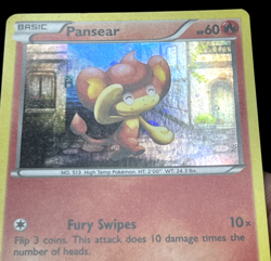 Pokemon TCG Pansear XY131 - Black Star Promo Cosmos Holo MP - Image 3