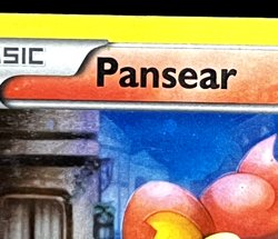 Pokemon TCG Pansear XY131 - Black Star Promo Cosmos Holo MP - Image 4