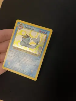 Vaporeon 12/64 LP Jungle Set WOTC Pokemon Cards Vintage Holo Rare - Image 4