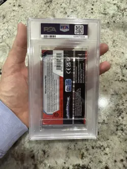 PSA 9 2025 Pokemon SV Destined Rivals Giovanni And Mewtwo Graded Booster Pack - Image 2