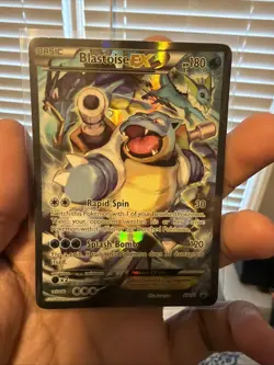 Pokemon TCG Blastoise EX XY122 - Image 1