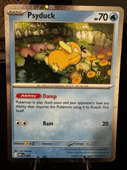 Pokemon TCG - Psyduck - MEP 007 (Cosmo Holofoil) - Mega Evolution Promos - Image 1