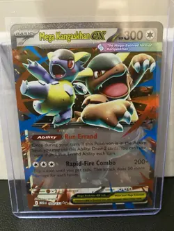 Pokemon TCG Mega Evolutions Mega Kangaskhan EX 104/132 Near Mint - Image 1