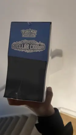 Pokemon ETB Scarlet & Violet Stellar Crown Sealed Elite Trainer Box IN HAND - Image 4