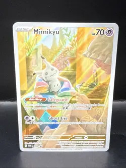 Pokemon Mimikyu 075 Illustration Rare Holo Black Star Promo SVP B - Image 2
