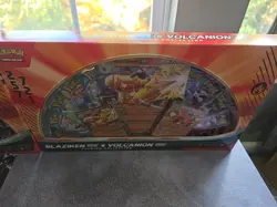 ??IN HAND FAST SHIP?? Pokemon TCG: Blaziken ex & Volcanion ex Premium Collection - Image 1