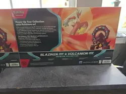 ??IN HAND FAST SHIP?? Pokemon TCG: Blaziken ex & Volcanion ex Premium Collection - Image 2