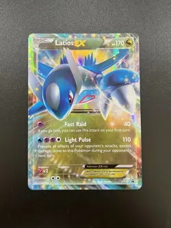 Latios EX Black Star Promo Holo Pokemon TGC XY72 - Image 1