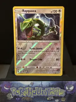 Pokemon Card Rayquaza 106/145 Guardians Rising Reverse Holo Rare Light Play - Image 1