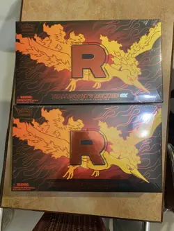 IN HAND - Pokemon TC Team Rocket’s Moltres UPC Ultra Premium Collection - Sealed - Image 1