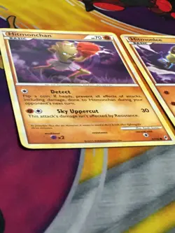D945 POKEMON TCG CALL OF LEGENDS HITMONLEE 58 HITMONCHAN 57 MP-DMG - Image 3