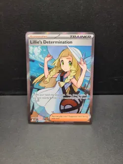 Lillies Determination 169/132 - Illustration Rare Pokemon - Mega Evolution - NM - Image 1