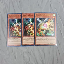 x3 Yugioh Droll & Lock Bird - RA02-EN006 - Ultra Rare - 1st Edition NM - Image 1