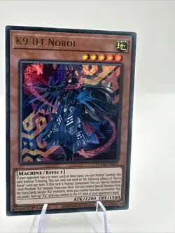 Yu Gi Oh Doom of Dimensions K9-04 Noroi 1st ED NM Ultra Rare DOOD-EN025 - Image 3