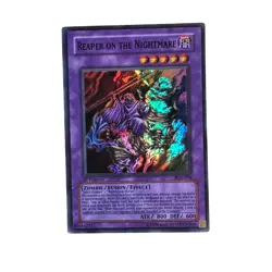 YuGiOh Reaper on the Nightmare PGD 078 Dark Fusion Monster 1st Edition Holo Rare - Image 1