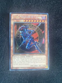 Yu-Gi-Oh! Dark Magician of Chaos 1st Edition LCYW-EN026 Secret Rare LP - Image 1