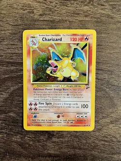 Charizard Base Set Holo 4/130 Pokemon Card WOTC - Image 1