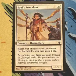 Soul's Attendant Rise of the Eldrazi Magic The Gathering MTG Card - Image 1