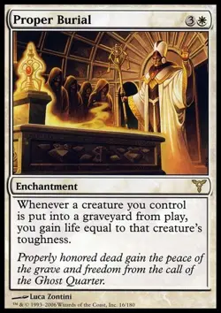 Proper Burial ~ Dissension [ Excellent ] [ Magic MTG ] - Image 1