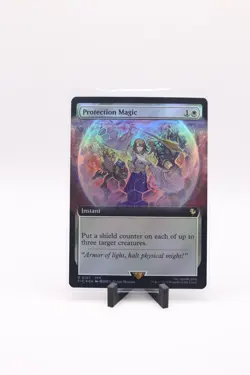 MTG Final Fantasy - Protection Magic (Extended Art Foil) R 0107 FIC - Image 1