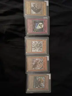 Yu-Gi-Oh Vintage Holo Card Lot #1 NM to LP Condition - Image 1