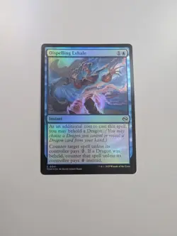 MTG - Dispelling Exhale (Foil) - Tarkir Dragonstorm NM/M Condition - Image 1