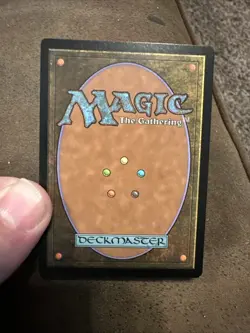 Mtg Magic Rate Goblin Trenches Missing Hologram Misprint Error Card - Image 3