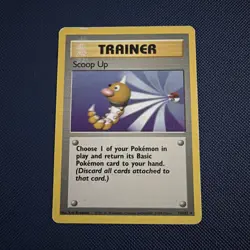 Scoop Up Trainer Card 78/102 - Rare Base Set Pokemon Card - HP - Image 1