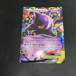 Pokemon TCG Gengar EX Ultra Rare Card Phantom Forces 34/119 - Image 3