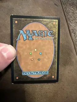 Mtg Magic Filler Card Discard Misprint Error Card - Image 2